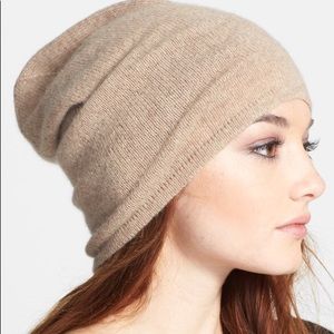 Halogen Cashmere Beanie Authentic 